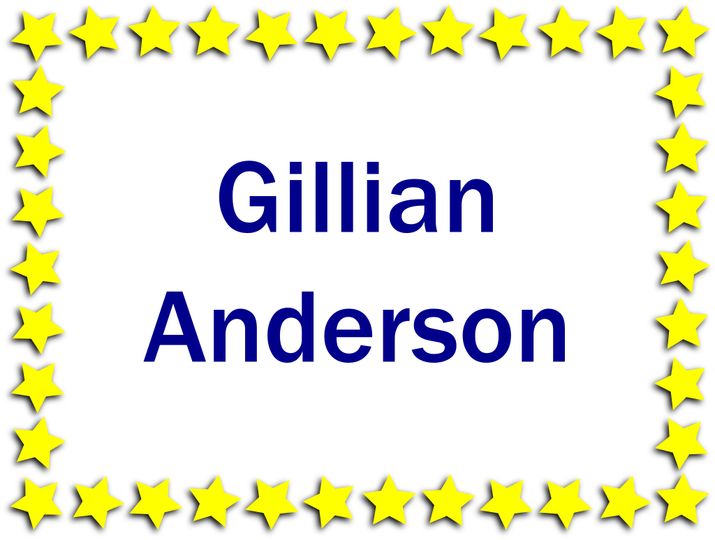 Gillian Anderson picture